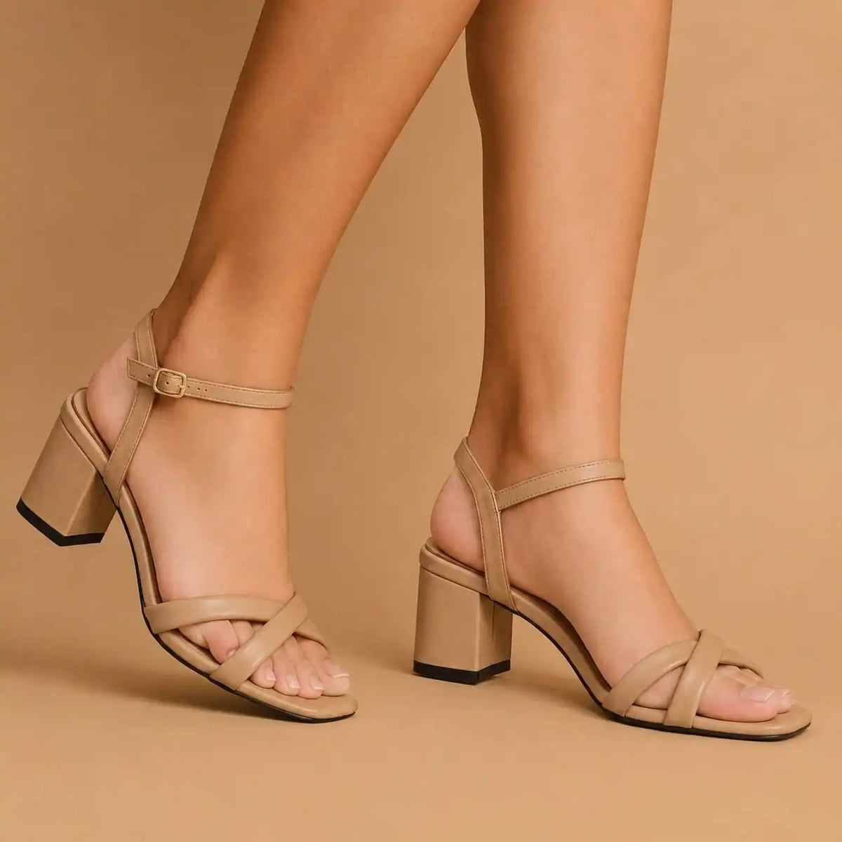 Block Casual - Beige