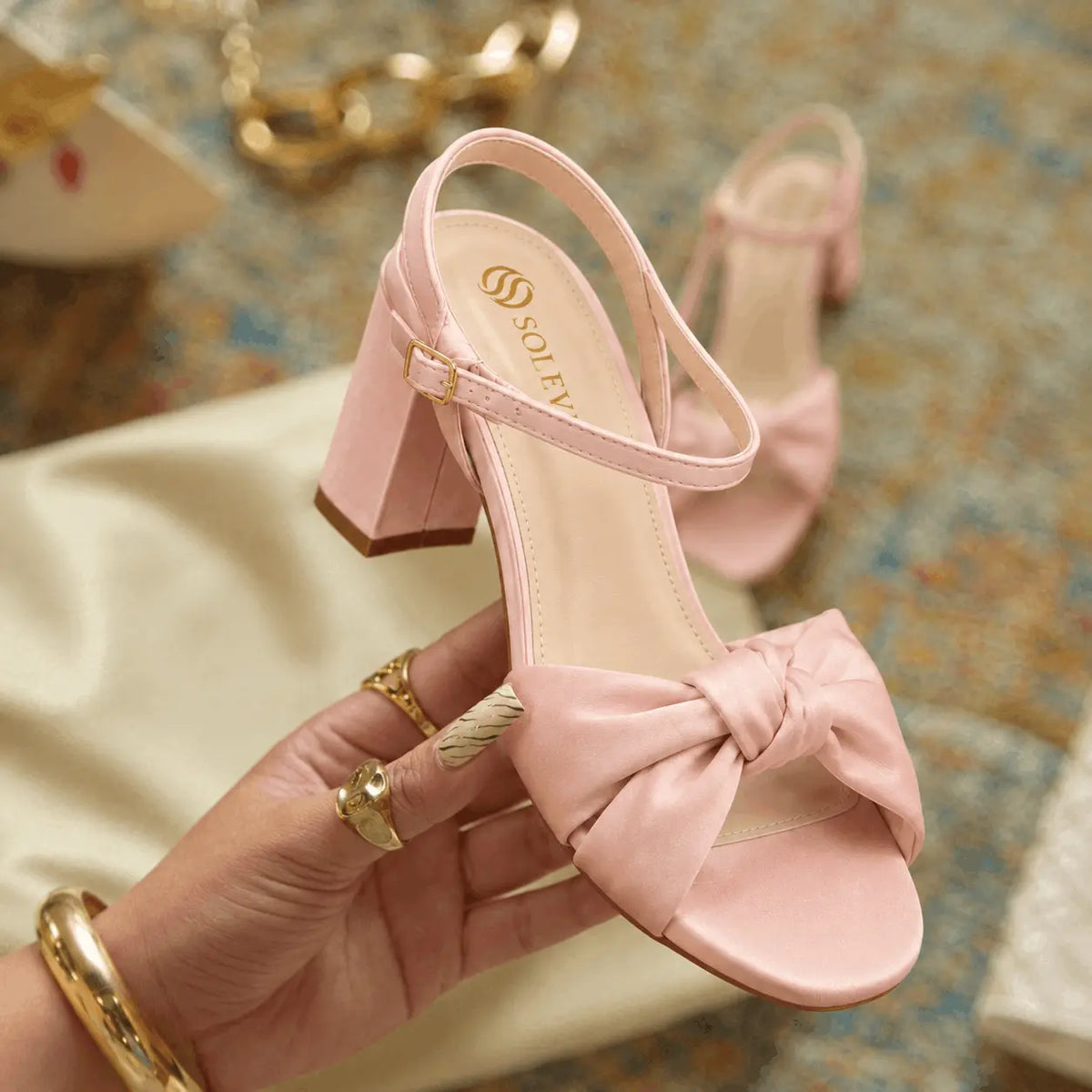 Ankle Strap - Pink