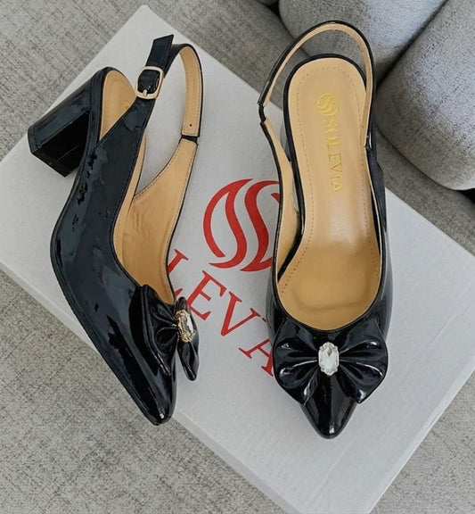 Slingback Block Heel