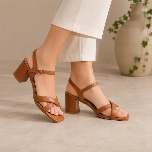 BLOCK CASUAL - BROWN