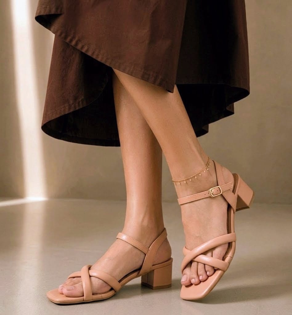 BLOCK CASUAL - Beige