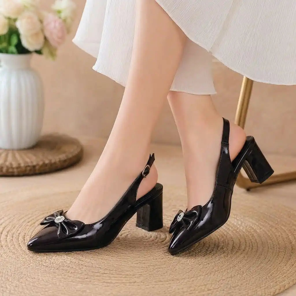 SLINGBACK BLOCK - Black