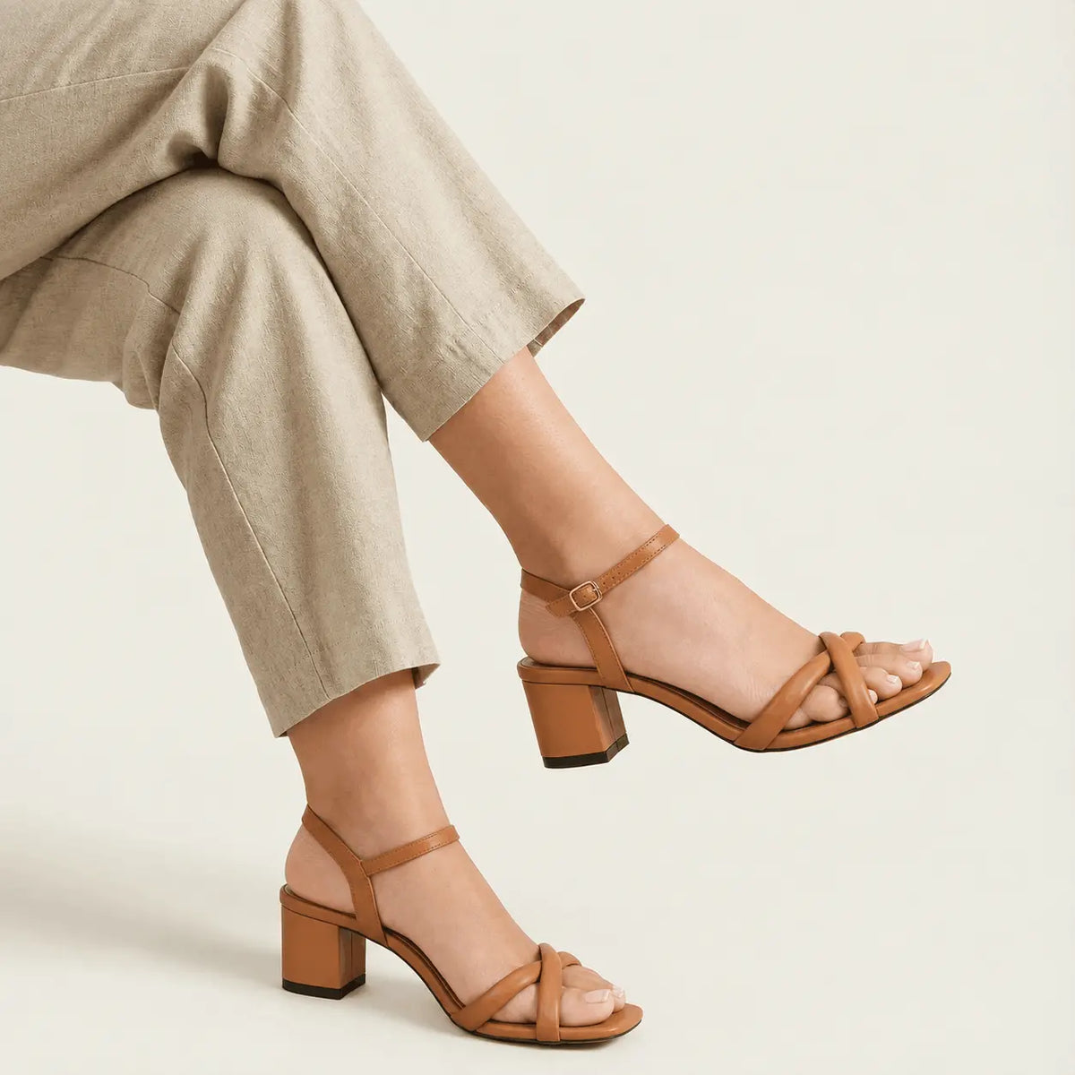Block Casual - Brown