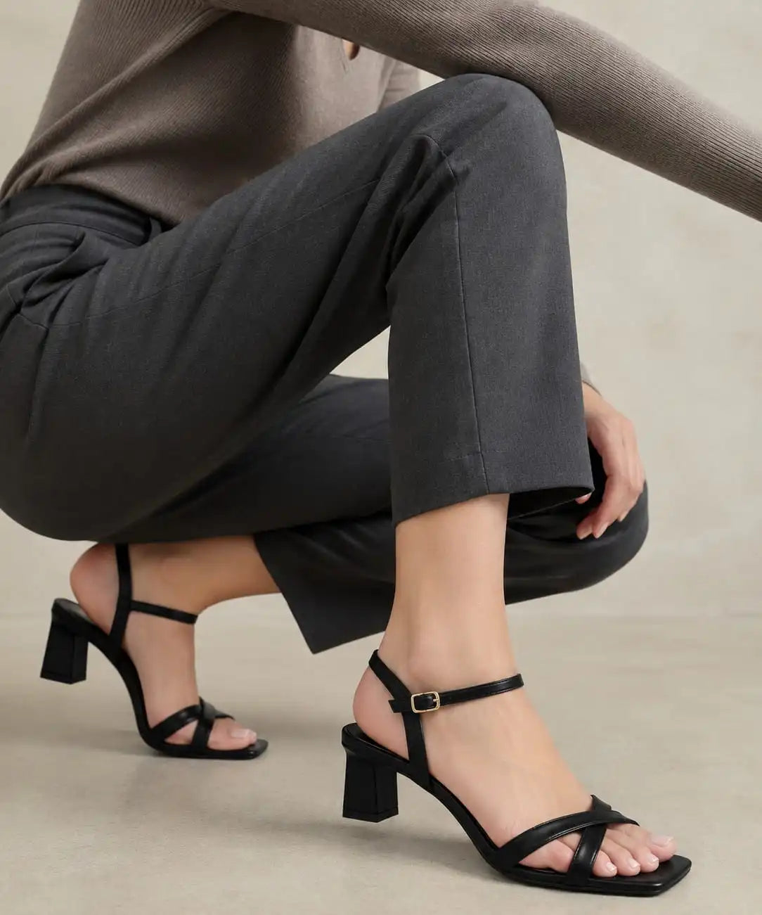 Block Casual - Black
